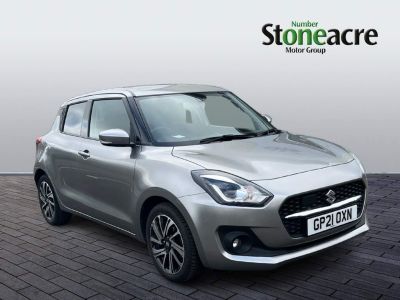 Suzuki Swift 1.2 Dualjet 83 12V Hybrid SZ5 5dr Auto Hatchback Hybrid Silver at Suzuki UCL Milton Keynes