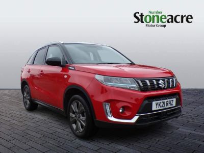 Suzuki Vitara 1.4 Boosterjet 48V Hybrid SZ-T ALLGRIP 5dr Hatchback Hybrid Red at Suzuki UCL Milton Keynes