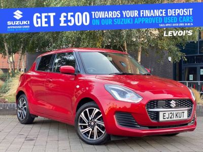 Suzuki Swift 1.2 Dualjet 83 12V Hybrid SZ-L 5dr Hatchback Petrol Red at Suzuki UCL Milton Keynes