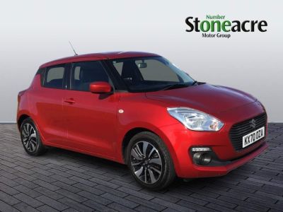 Suzuki Swift 1.2 Dualjet MHEV SZ-T Hatchback 5dr Petrol Hybrid Manual Euro 6 (s/s) (90 ps) Hatchback Hybrid Red at Suzuki UCL Milton Keynes