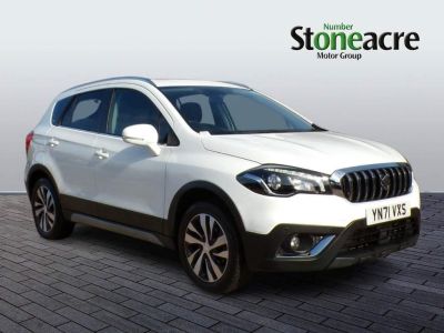 Suzuki Sx4 S-cross 1.4 Boosterjet MHEV SZ5 Auto ALLGRIP Euro 6 (s/s) 5dr Hatchback Hybrid White at Suzuki UCL Milton Keynes