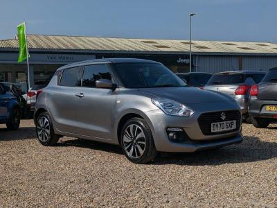 Suzuki Swift 1.2 Dualjet MHEV SZ-T Euro 6 (s/s) 5dr Hatchback Hybrid Silver at Suzuki UCL Milton Keynes