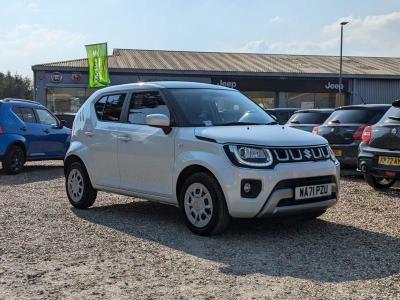 Suzuki Ignis 1.2 Dualjet MHEV SZ3 Euro 6 (s/s) 5dr Hatchback Hybrid White at Suzuki UCL Milton Keynes