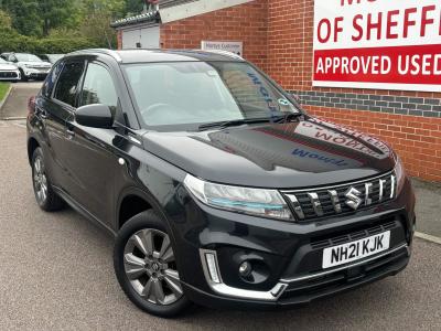 Suzuki Vitara 1.4 Boosterjet 48V Hybrid SZ-T 5dr Auto Hatchback Petrol BLACK at Suzuki UCL Milton Keynes