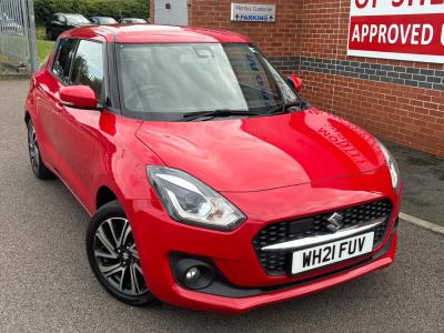 Suzuki Swift 1.2 Dualjet 83 12V Hybrid SZ5 5dr Hatchback Petrol RED at Suzuki UCL Milton Keynes