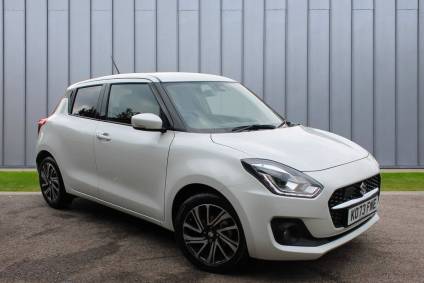 Suzuki Swift 1.2 Dualjet 83 12V Hybrid SZ5 5dr Auto Hatchback Petrol WHITE