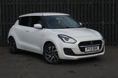 Suzuki Swift 1.2 Dualjet 83 12V Hybrid SZ-L 5dr Hatchback Petrol WHITE at Suzuki UCL Milton Keynes