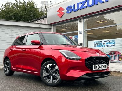 Suzuki Swift 1.2 Hatchback Ultra Hatchback Petrol Burning Red Pearl Metallic at Suzuki UCL Milton Keynes