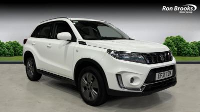 Suzuki Vitara 1.4 Boosterjet 48V Hybrid SZ-T 5dr Auto Hatchback Petrol WHITE at Suzuki UCL Milton Keynes