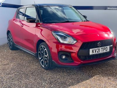 Suzuki Swift 1.4 Boosterjet 48V Hybrid Sport 5dr Hatchback Petrol RED at Suzuki UCL Milton Keynes