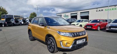 Suzuki Vitara 1.4 Boosterjet 48V Hybrid SZ5 5dr Hatchback Petrol YELLOW at Suzuki UCL Milton Keynes