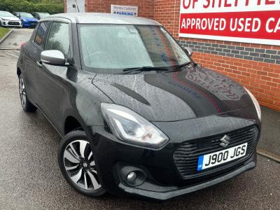 Suzuki Swift 1.2 Dualjet SHVS SZ5 ALLGRIP 5dr Hatchback Petrol BLACK/SILVER at Suzuki UCL Milton Keynes