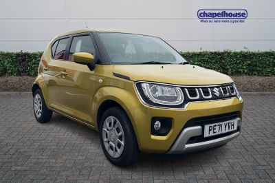 Suzuki Ignis 1.2 Dualjet 12V Hybrid SZ3 5dr SUV Petrol Yellow at Suzuki UCL Milton Keynes