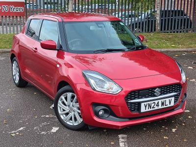 Suzuki Swift 1.2 Dualjet 83 12V Hybrid SZ-T 5dr Auto Hatchback Petrol RED at Suzuki UCL Milton Keynes