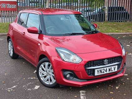 Suzuki Swift 1.2 Dualjet 83 12V Hybrid SZ-T 5dr Auto Hatchback Petrol RED