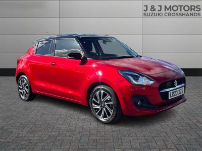 Suzuki Swift 1.2 Dualjet 83 12V Hybrid SZ5 5dr Auto Hatchback Petrol Red at Suzuki UCL Milton Keynes