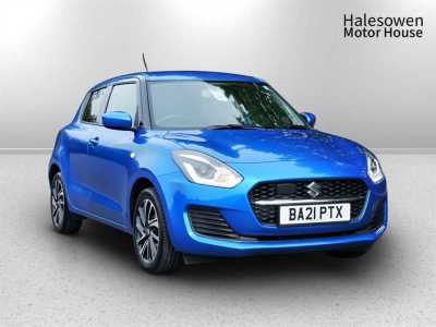 Suzuki Swift 1.2 Dualjet MHEV SZ-L Hatchback 5dr Petrol Hybrid Manual Euro 6 (s/s) (83 ps) Hatchback Hybrid Blue at Suzuki UCL Milton Keynes