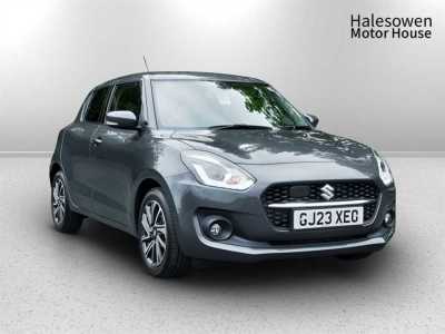 Suzuki Swift 1.2 Dualjet MHEV SZ5 Hatchback 5dr Petrol Hybrid CVT Euro 6 (s/s) (83 ps) Hatchback Hybrid Grey at Suzuki UCL Milton Keynes