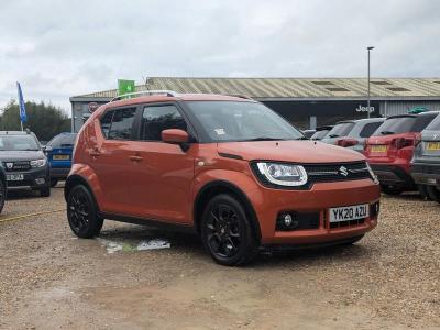 Suzuki Ignis 1.2 Dualjet MHEV SZ-T Euro 6 (s/s) 5dr Hatchback Hybrid Orange at Suzuki UCL Milton Keynes