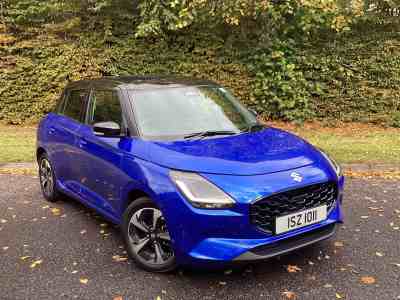 Suzuki Swift 1.2 Mild Hybrid Ultra 5dr Hatchback Hybrid Frnt Bl-blc at Suzuki UCL Milton Keynes