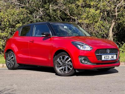 Suzuki Swift 1.2 Dualjet 83 12V Hybrid SZ5 5dr Hatchback Petrol RED at Suzuki UCL Milton Keynes