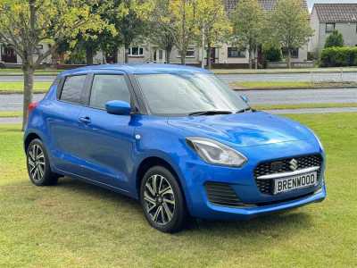 Suzuki Swift 1.2 Dualjet MHEV SZ-L Hatchback 5dr Petrol Hybrid Manual Euro 6 (s/s) (83 ps) Hatchback Hybrid Blue at Suzuki UCL Milton Keynes