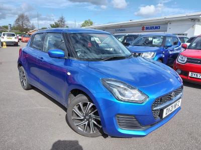 Suzuki Swift 1.2 Dualjet MHEV SZ-L Euro 6 (s/s) 5dr Hatchback Hybrid Speedy Blue at Suzuki UCL Milton Keynes