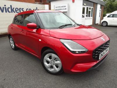 Suzuki Swift 1.2 MHEV Motion Euro 6 (s/s) 5dr Hatchback Hybrid Red at Suzuki UCL Milton Keynes