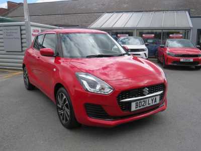 Suzuki Swift 1.2 Dualjet MHEV SZ-L Hatchback 5dr Petrol Hybrid Manual Euro 6 (s/s) (83 ps) Hatchback Hybrid Red at Suzuki UCL Milton Keynes