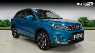 Suzuki Vitara 1.4 Boosterjet 48V Hybrid SZ5 5dr Hatchback Petrol TURQUOISE at Suzuki UCL Milton Keynes