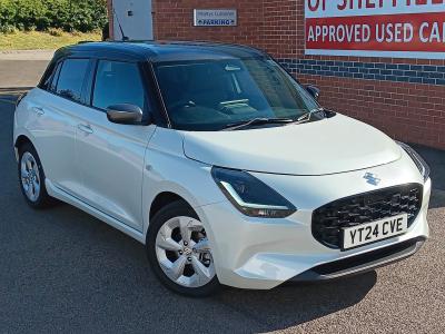 Suzuki Swift 1.2 Mild Hybrid Motion 5dr Hatchback Petrol WHITE at Suzuki UCL Milton Keynes