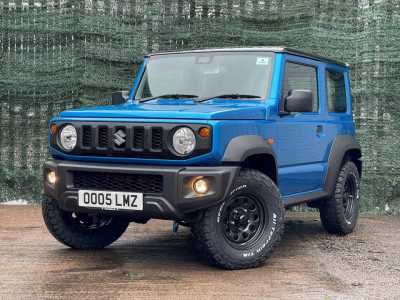 Suzuki Jimny 1.5 Allgrip Light 4X4 Utility Petrol Brisk Blue Metallic/Black Roof at Suzuki UCL Milton Keynes