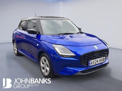 Suzuki Swift 5dr Hat 1.2 Mild Hybrid Motion Au Hatchback Hybrid Blue at Suzuki UCL Milton Keynes