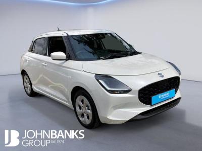 Suzuki Swift 5dr Hat 1.2 Mild Hybrid Motion Hatchback Hybrid White at Suzuki UCL Milton Keynes