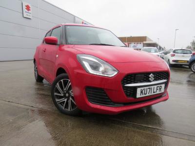 Suzuki Swift 1.2 Dualjet 83 12V Hybrid SZ-L 5dr Hatchback Petrol RED at Suzuki UCL Milton Keynes