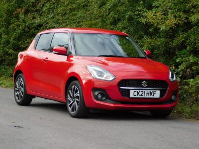 Suzuki Swift 1.2 Dualjet 83 12V Hybrid SZ5 5dr Auto Hatchback Petrol RED at Suzuki UCL Milton Keynes