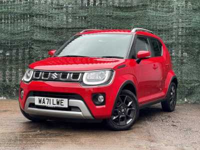 Suzuki Ignis 1.2 Dualjet 12V Hybrid SZ5 ALLGRIP 5dr Hatchback Hybrid Fervent Red Solid at Suzuki UCL Milton Keynes