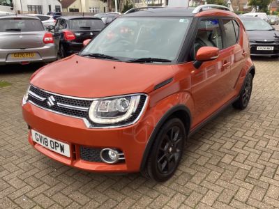 Suzuki Ignis 1.2 Dualjet SHVS SZ5 5dr Hatchback Petrol Orange/black at Suzuki UCL Milton Keynes