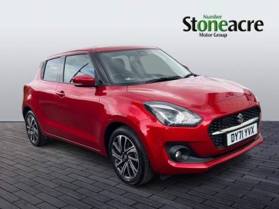 Suzuki Swift 1.2 Dualjet 83 12V Hybrid SZ5 5dr Auto Hatchback Hybrid Red at Suzuki UCL Milton Keynes