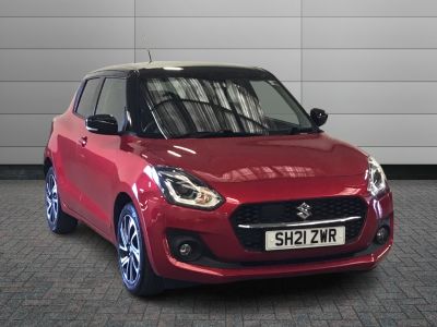 Suzuki Swift 1.2 Hatchback SZ5 Hatchback Petrol Red/Black Roof at Suzuki UCL Milton Keynes