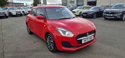 Suzuki Swift 1.2 Dualjet 83 12V Hybrid SZ-L 5dr Hatchback Petrol RED at Suzuki UCL Milton Keynes