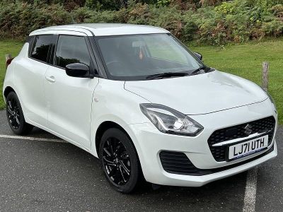 Suzuki Swift 1.2 Dualjet MHEV SZ-L Hatchback 5dr Petrol Hybrid Manual Euro 6 (s/s) (83 ps) Hatchback Hybrid White at Suzuki UCL Milton Keynes