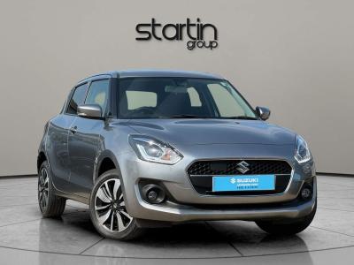 Suzuki Swift 1.2 Dualjet MHEV SZ5 ALLGRIP Euro 6 (s/s) 5dr Hatchback Hybrid Silver at Suzuki UCL Milton Keynes