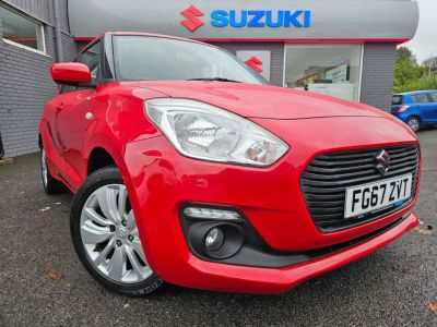 Suzuki Swift 1.0 Boosterjet SZ-T 5dr Hatchback Petrol Red at Suzuki UCL Milton Keynes