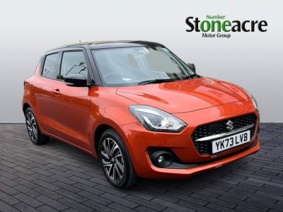 Suzuki Swift 1.2 Dualjet 83 12V Hybrid SZ5 5dr Auto Hatchback Hybrid Orange at Suzuki UCL Milton Keynes