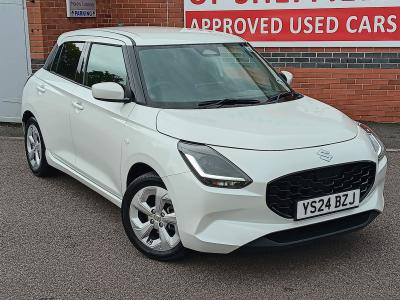 Suzuki Swift 1.2 Mild Hybrid Motion 5dr Hatchback Petrol WHITE at Suzuki UCL Milton Keynes