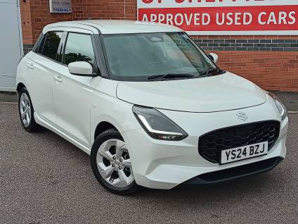 Suzuki Swift 1.2 Mild Hybrid Motion 5dr Hatchback Petrol WHITE