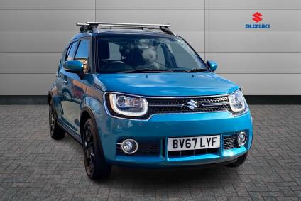 Suzuki Ignis 1.2 Dualjet SHVS SZ5 ALLGRIP 5dr Hatchback Petrol BLUE/BLACK