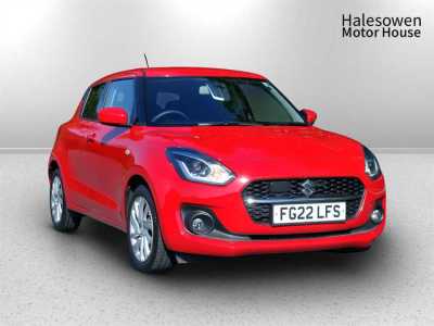 Suzuki Swift 1.2 Dualjet MHEV SZ-T Hatchback 5dr Petrol Hybrid CVT Euro 6 (s/s) (83 ps) Hatchback Hybrid Red at Suzuki UCL Milton Keynes