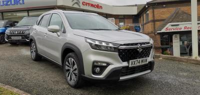 Suzuki S-Cross 1.4 Boosterjet MHEV 'Ultra' Mild Hybrid 6-Speed Manual **With Delivery Mileage Only, Save £5254 on new list price !** SUV Hybrid Silver at Suzuki UCL Milton Keynes